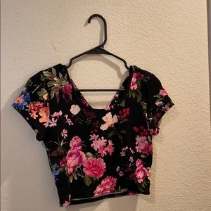 Floral Crop Top